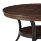 Linon Home Decor Franklin Cocktail Table in Umber Brown and Black, , large