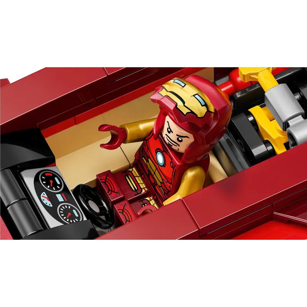 LEGO Marvel Iron Man Car &amp; Black Panther vs. Red Hulk, , large