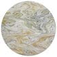Dalyn Rug Company Ravenna RN8 8" Round Linen Area Rug, , large