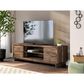 Ashley Zadilyn 72" XL TV Stand in Warm Natural Brown, , large