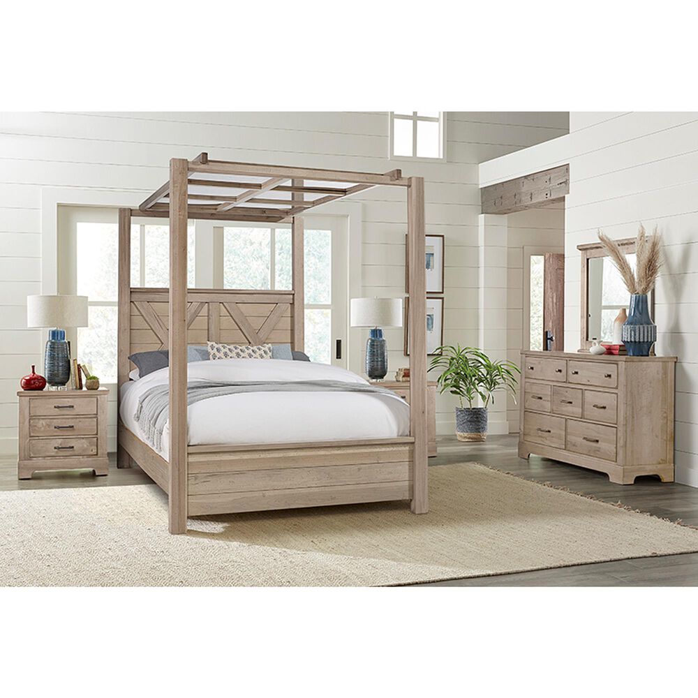 Viceray Collections Cool Rustic Dresser Mirror in Clear Maple, , large