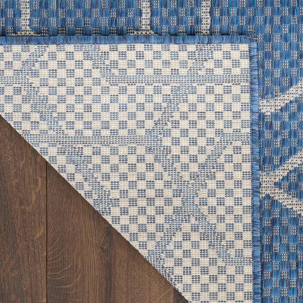 Nourison Horizon HOZ01 Denim 8&#39; x 10&#39; Indoor/Outdoor Area Rug, , large