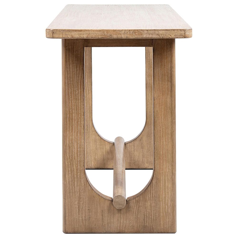 Jennifer Taylor Home Turkey Console Table in Antique Natural Brown, , large
