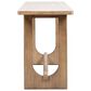 Jennifer Taylor Home Turkey Console Table in Antique Natural Brown, , large