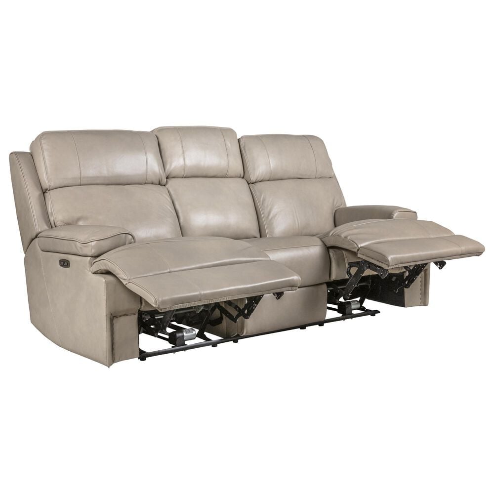 Aurora Furnishings Koa Power Reclining Sofa with Power Headrest in Springfield Taupe, , large