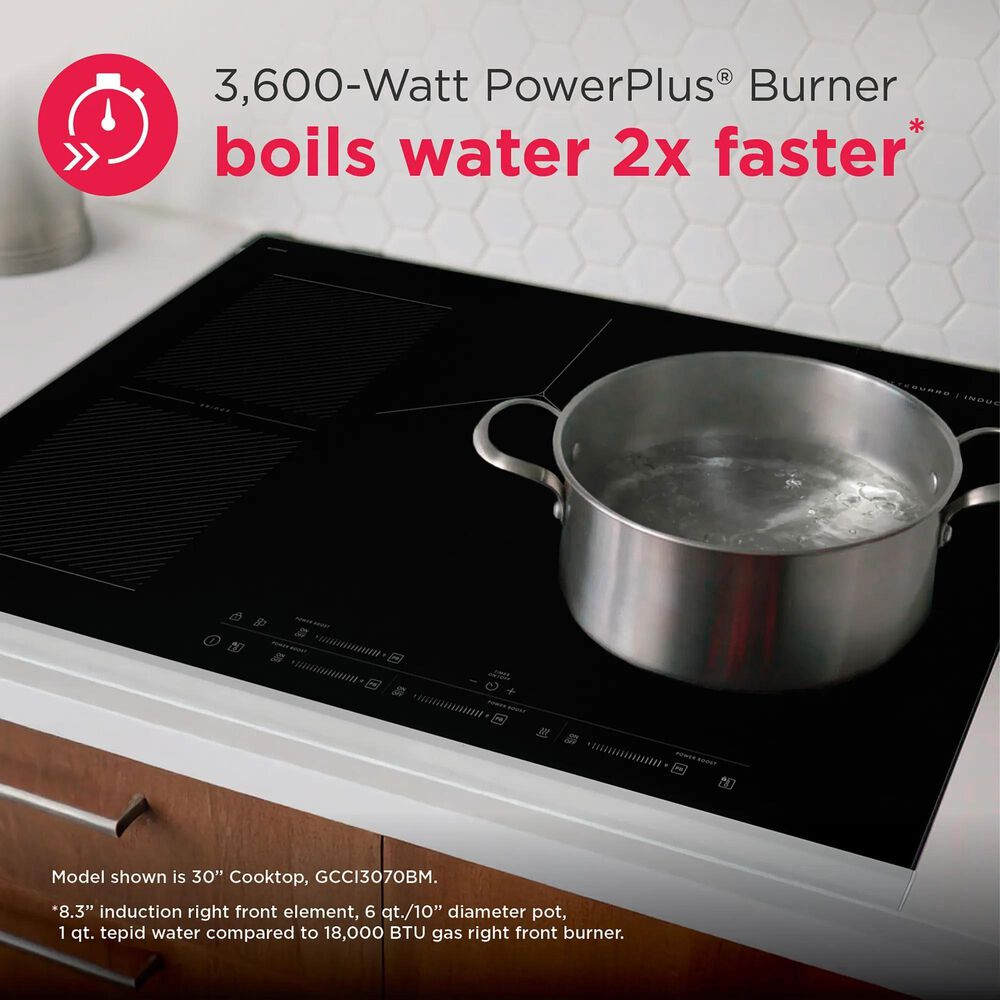 Frigidaire Gallery 30" Induction Cooktop with MatteGuard Surface in Stainless Steel and Black, , large
