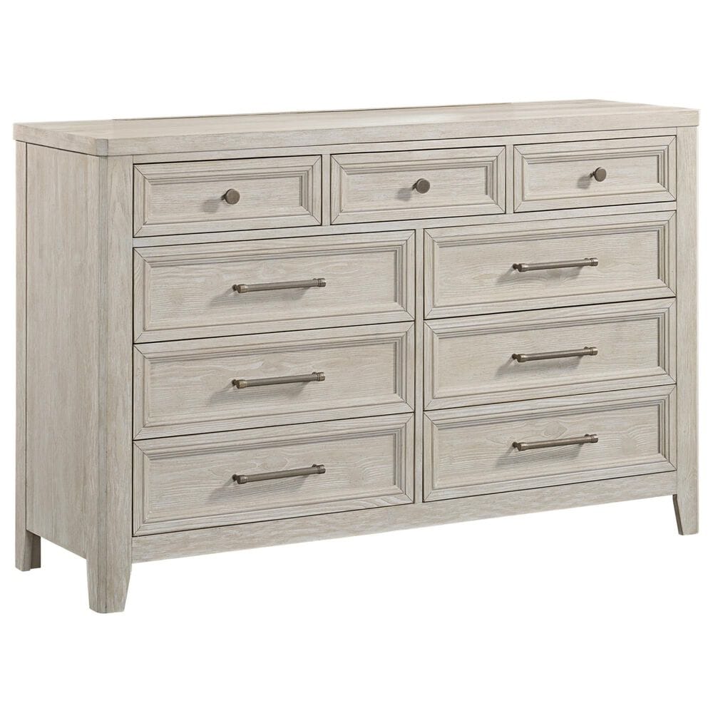 Hawthorne Furniture Carlson 9-Drawer Dresser in Washed Linen, , large