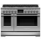 Fisher & Paykel 48" Professional Dual Fuel Range with 8 Burners and Natural Gas in Stainless Steel, , large