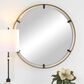 Uttermost Wall Mirror in Gold and Bronze, , large