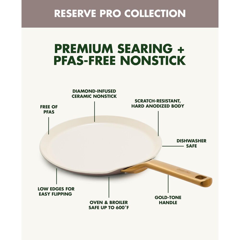 Green Pan Reserve Pro Crepe Pan in Latte, , large
