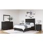 Urban Home Grace Dresser Mirror in Raven Black, , large