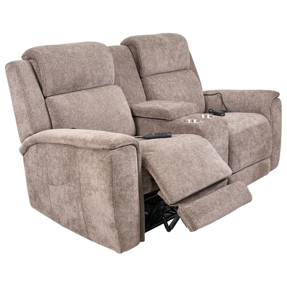 Synergy Home Furnishings Llc Power Reclining Loveseat with Air Massage in Rex Bungee Cord, , large