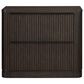 Wycliff Bay Tulane 3-Piece Writing Desk with Bookcase and Lateral File Cabinet Set in Dark Chocolate, , large