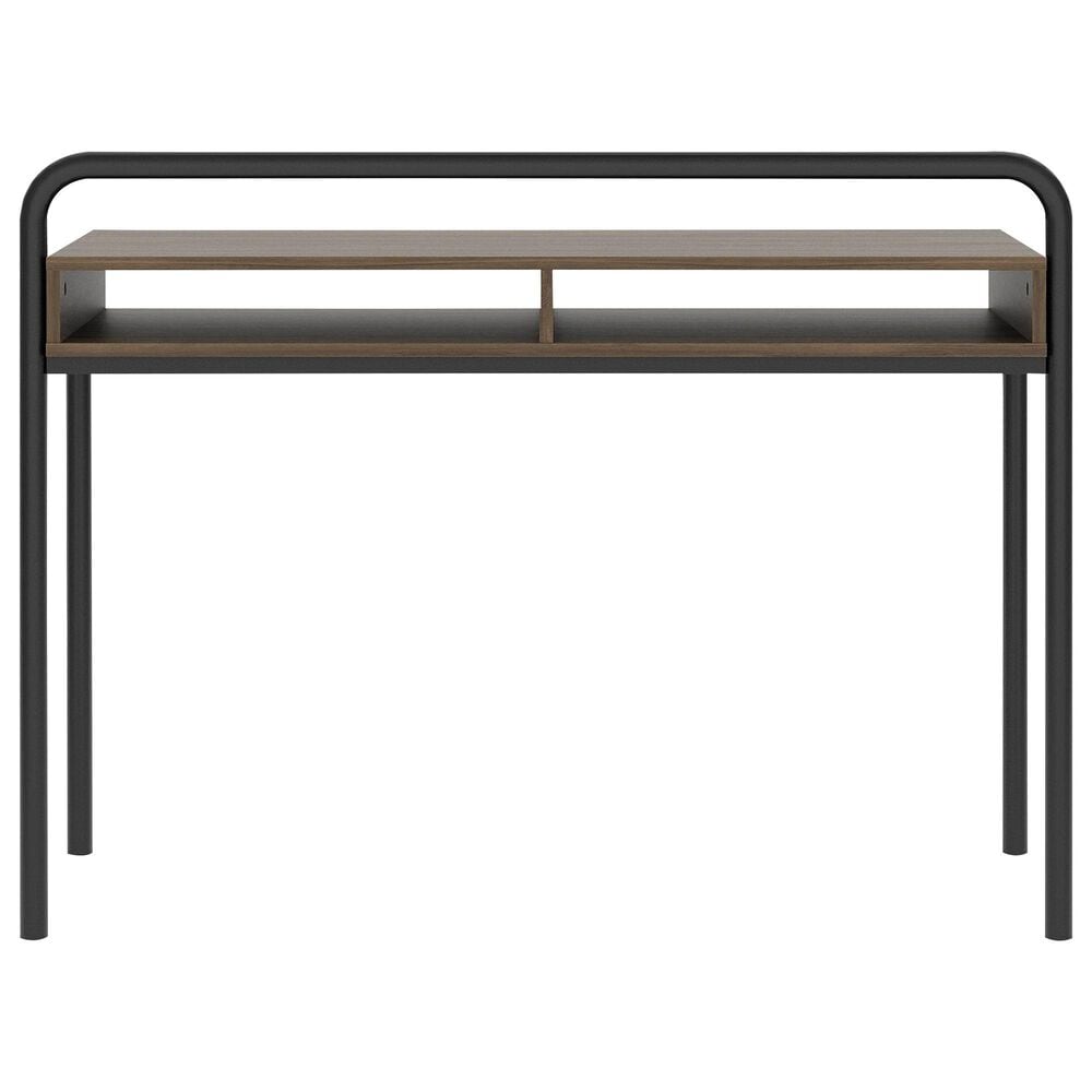 Rta Products Llc Allure Modern Classic Writing Desk in Walnut and Black, , large