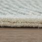 Feizy Winston Blue and Ivory 2" x 3" Area Rug, , large