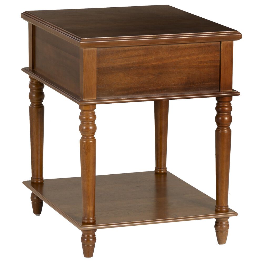 Linon Home Decor Mcghie Side Table in Hazelnut, , large