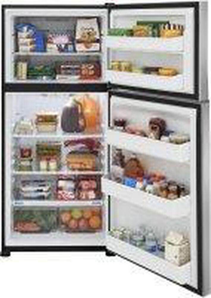 Frigidaire 20 Cu. Ft. Top Freezer Refrigerator in Stainless Steel, , large