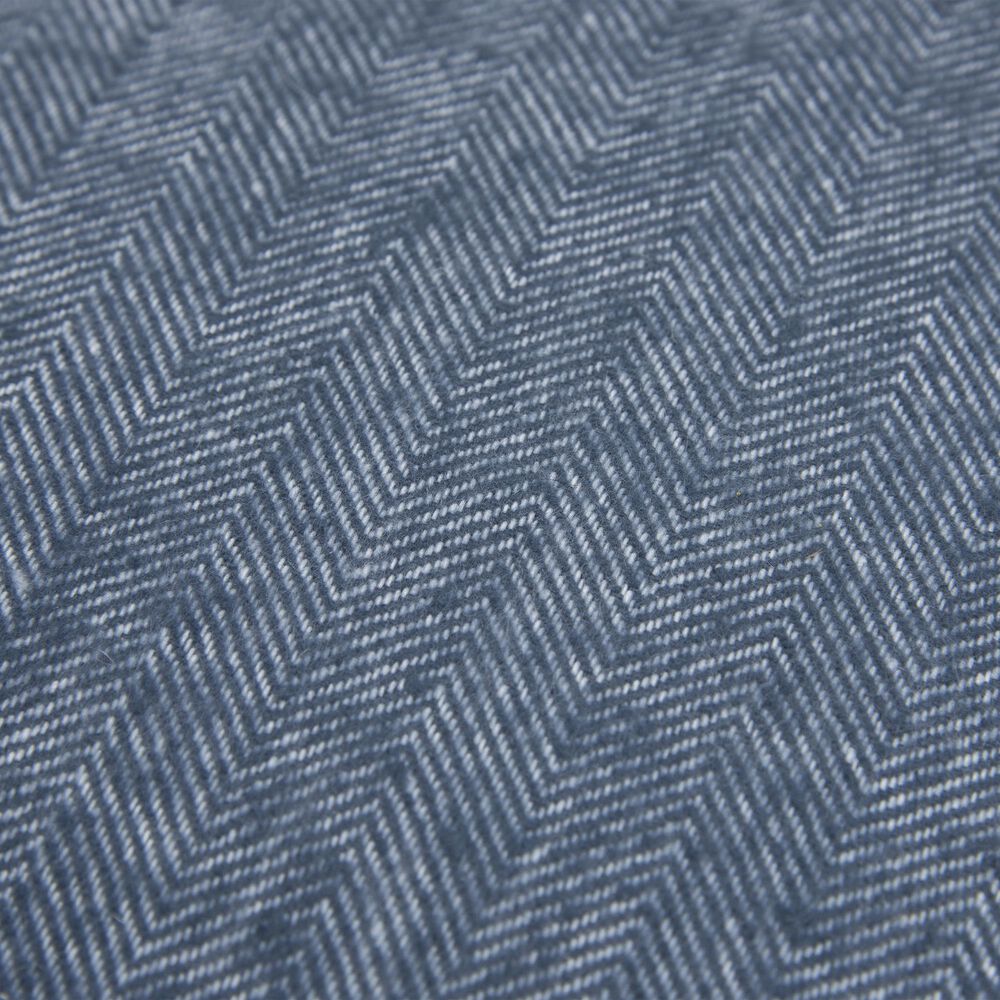 Rizzy Home Solid 20&quot; Down Filled Pillow in Blue, , large