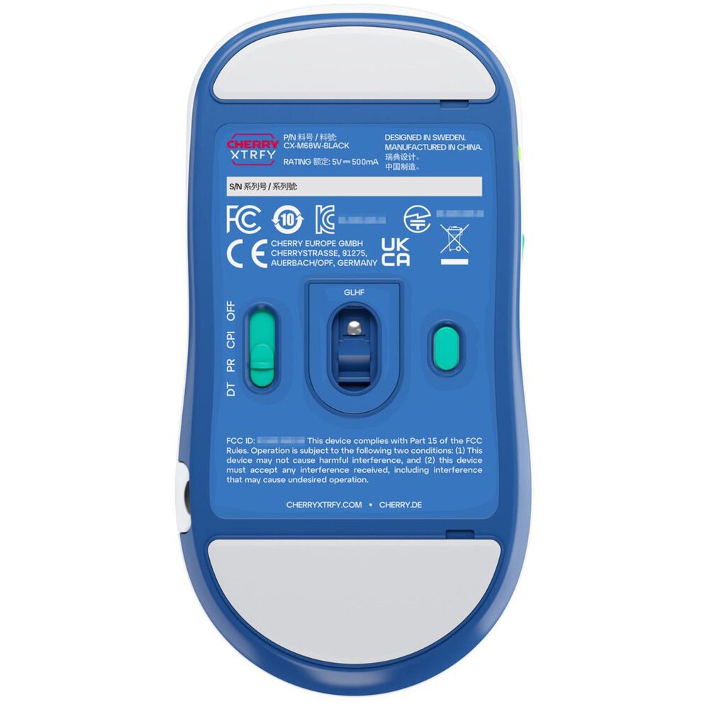 Cherry M68 Wireless Gaming Mouse in White, , large