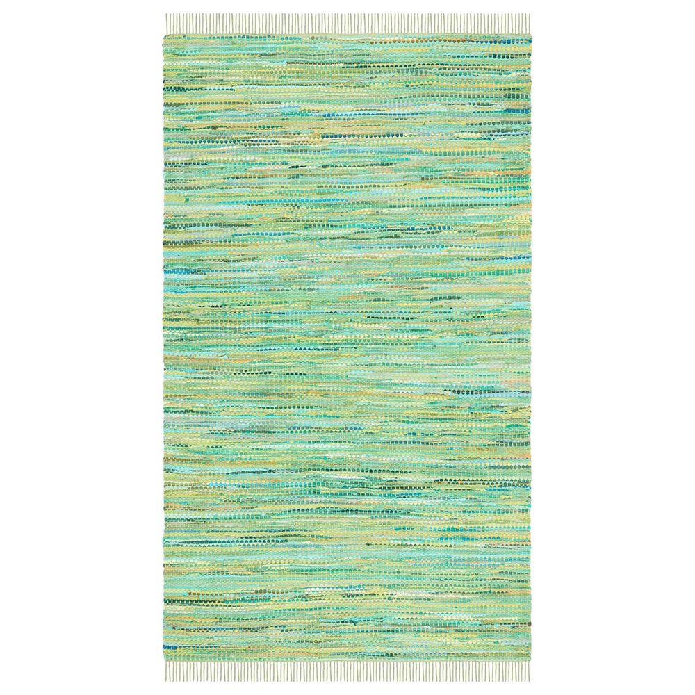 Safavieh Montauk MTK251 3" x 5" Green Area Rug, , large