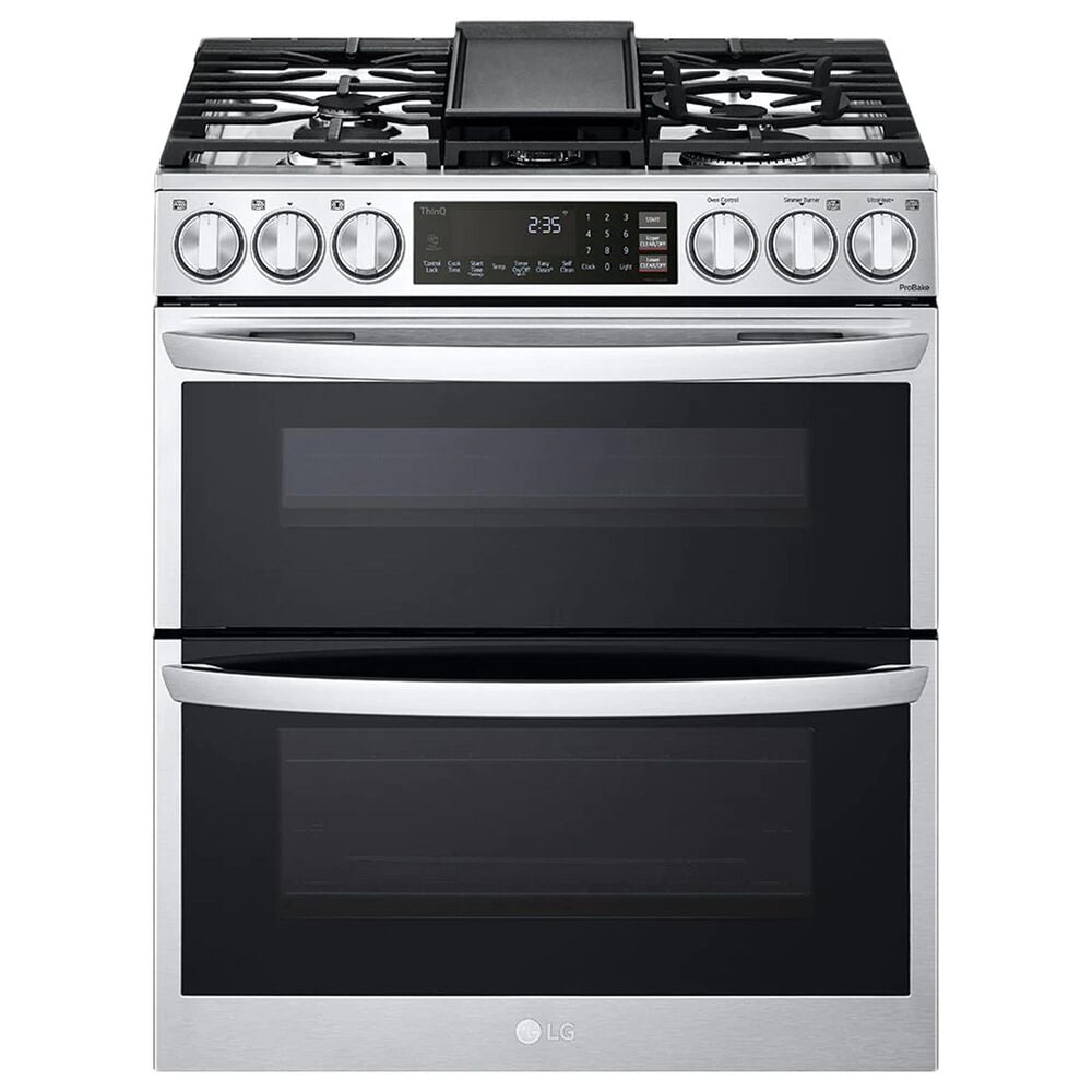 LG Gas Double Oven Slide-In Range, , large