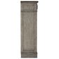 Ashley Lodenbay 5 Drawer Chest in Antiqued Gray and Walnut Brown, , large