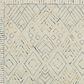 Amer Rugs Berlin 2" x 3" Ivory Area Rug, , large