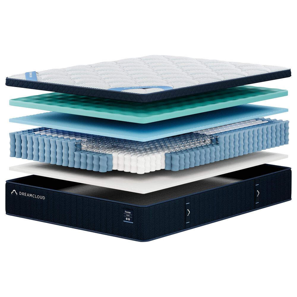 DreamCloud Hybrid Premier 4.0 Plush California King Mattress, , large