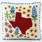 One Hundred 80 Degrees Texas Bloom Fabric Pillow, , large