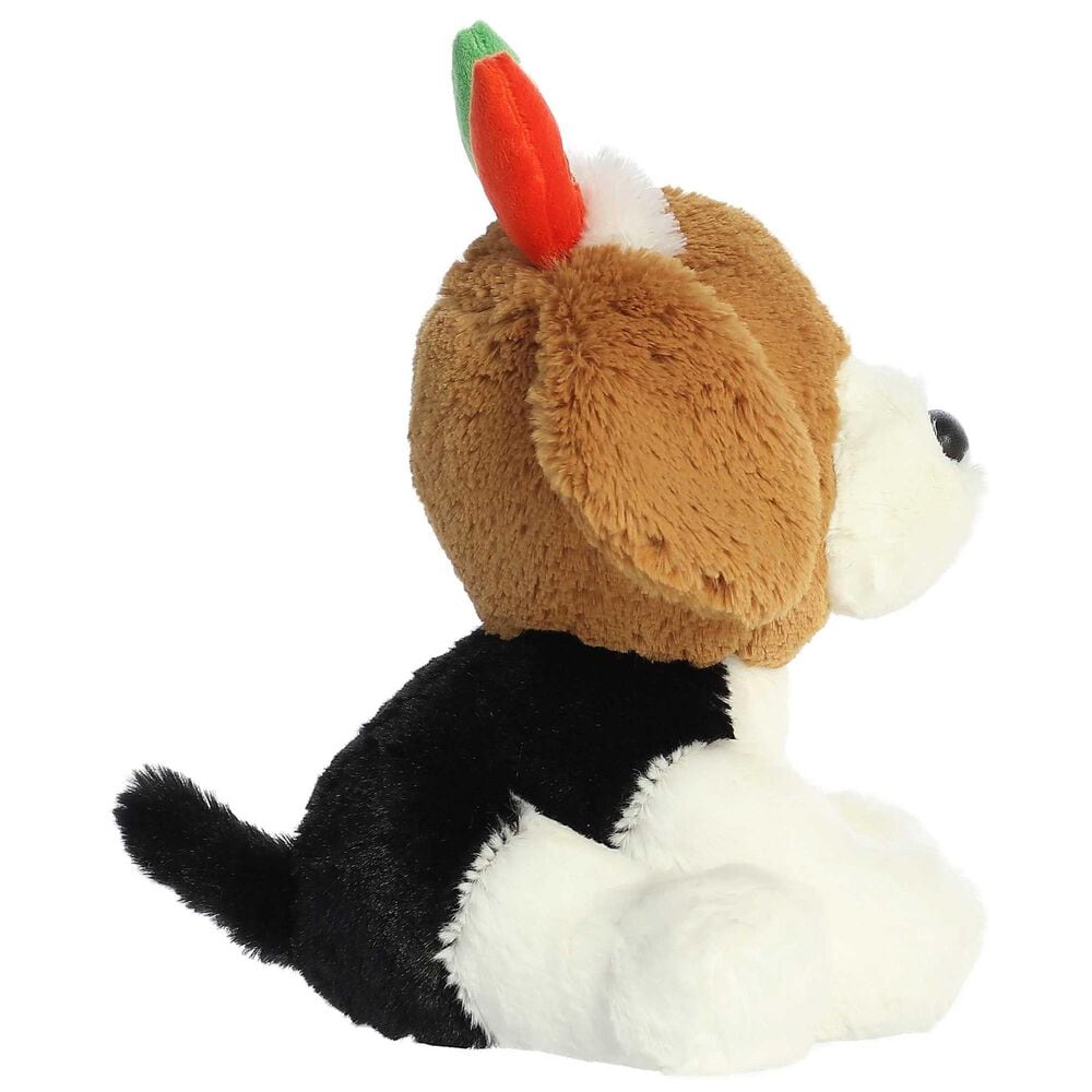 Aurora Holiday 8.5&quot; Cheer Judy Brody Beagle Plush in Brown, , large