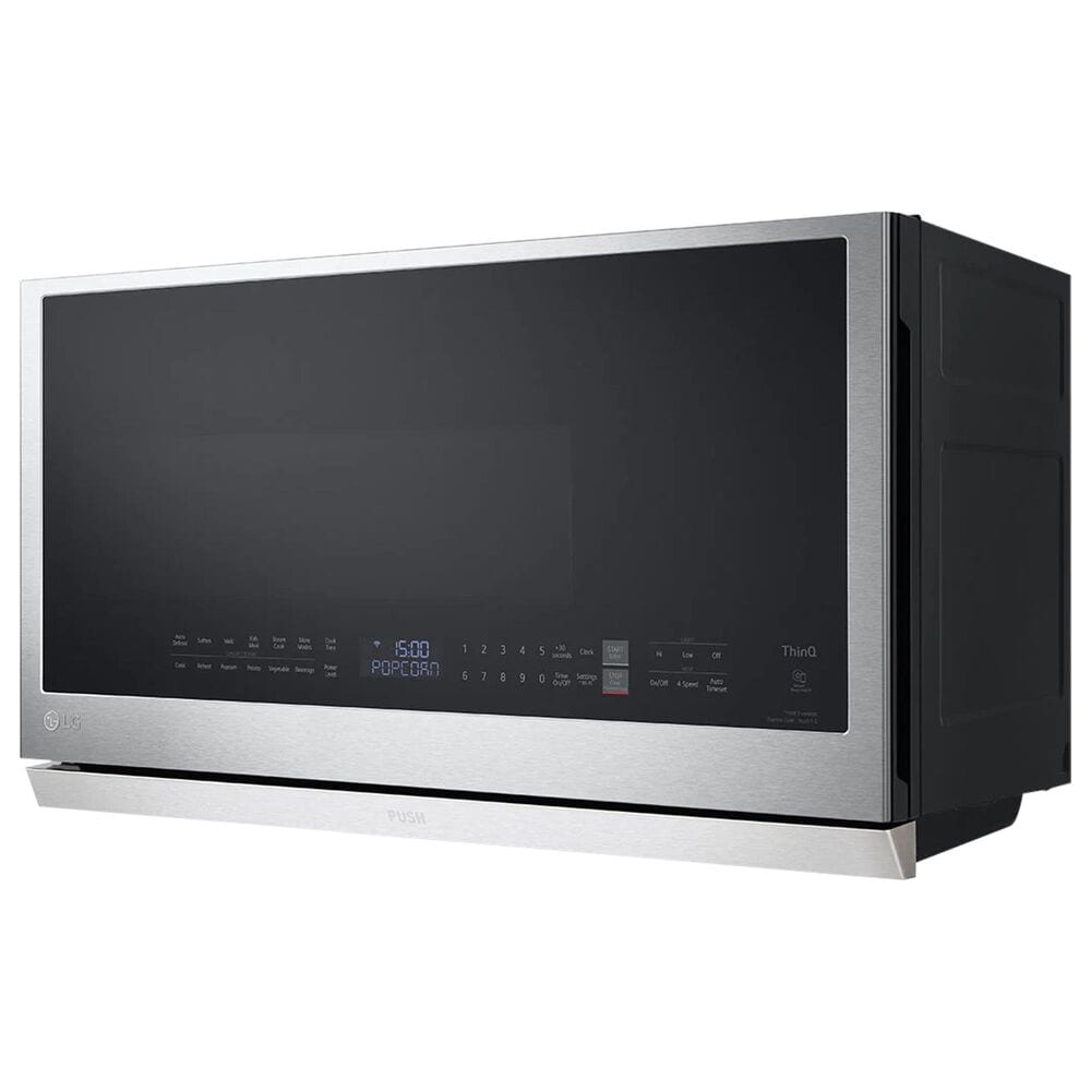 LG 2.1 Cu. Ft. Over-the-Range Microwave Oven with EasyClean in Stainless Steel, , large