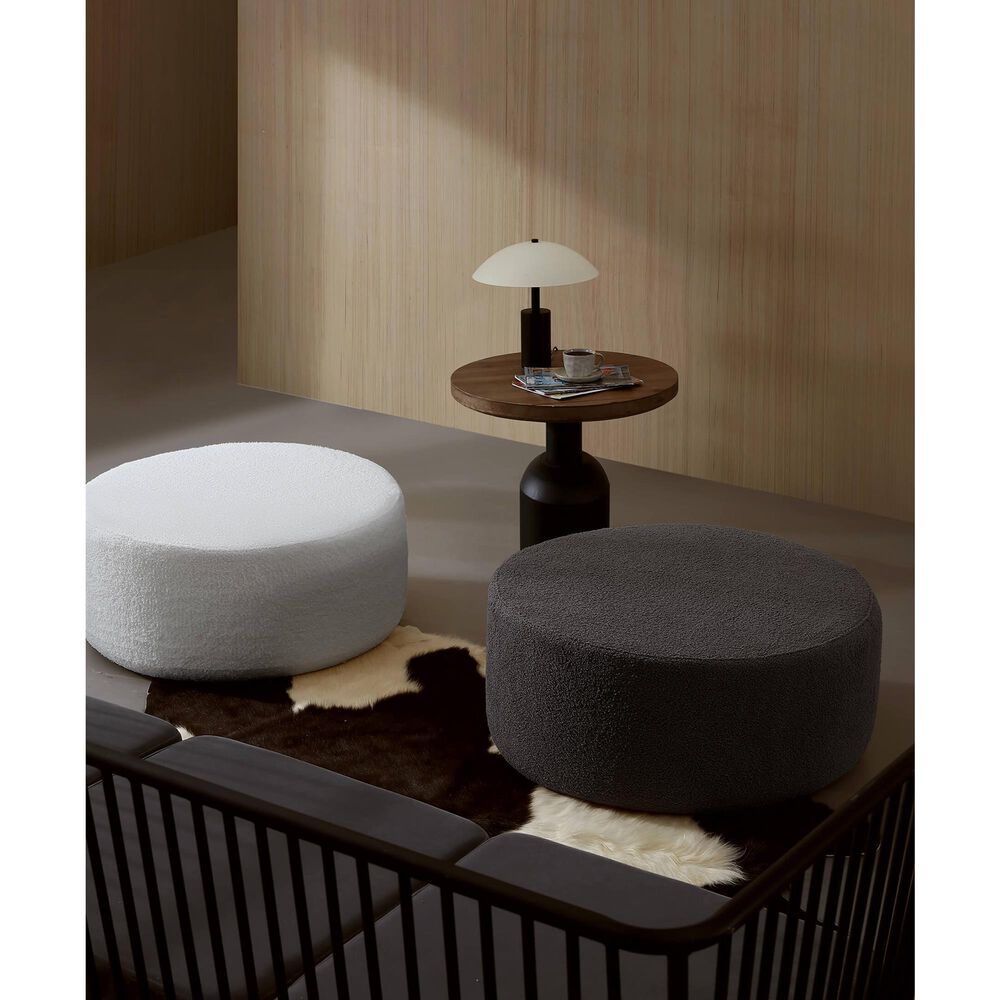 Sunday Citizen Rowan Ottoman in White, , large