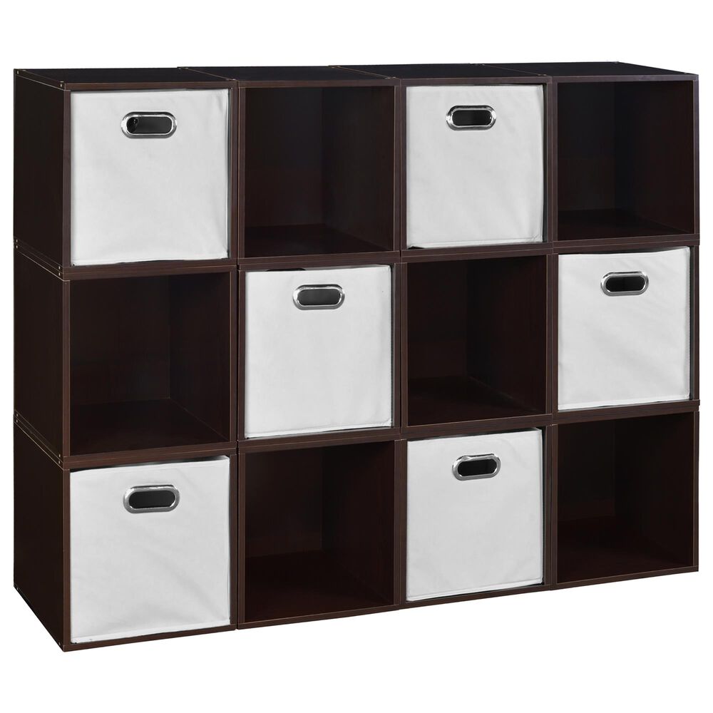 Regency Global Sourcing Niche Cubo 18-Piece Storage Set in Truffle/White, , large