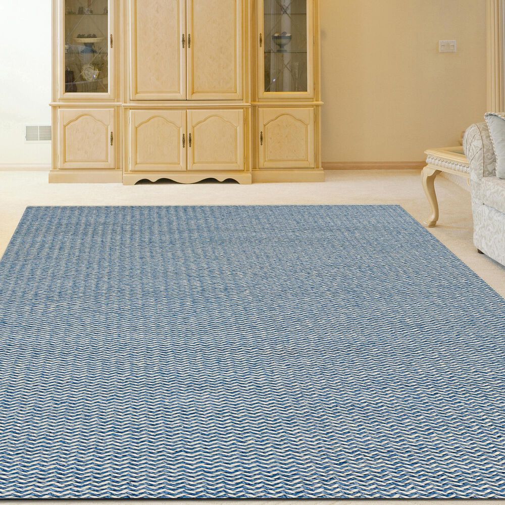 Radici USA Bellissima 8&#39; x 10&#39; Skyblue Area Rug, , large