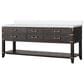 Lexora Home Norwalk 80" Double Bathroom Vanity in Brown Oak with White Cultured Marble Top  and Rectangle Sink, , large