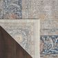 Nourison Starry Nights STN08 5" x 7" Gray Area Rug, , large