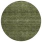 Dalyn Rug Company Soft Essentials Solid Olive 8" Round Indoor/Outdoor Area Rug, , large