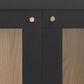 Moe"s Home Collection Hannah 2-Door Cabinet in Black, , large