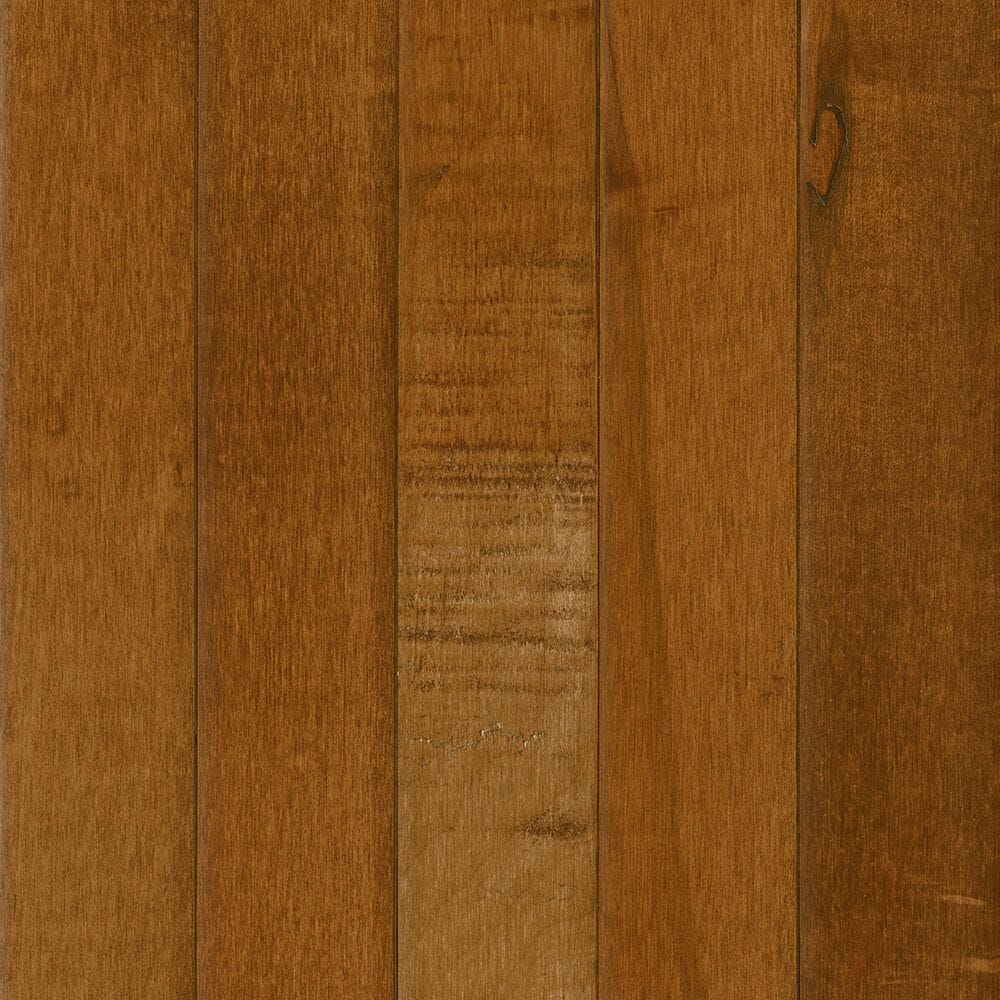 Hartco Prime Harvest Spice Brown Medium Gloss Maple 3 1/4" Solid Hardwood, , large