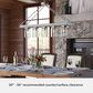 Hunter Devon Park 5-Light Linear Chandelier in Onyx Bengal and Barnwood, , large