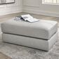 Ashley Amiata Oversized Accent Ottoman in Glacier, , large