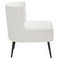 Lumisource Fran Slipper Chair in White, , large