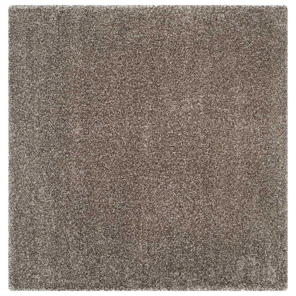Safavieh Milan Shag SG180-8080 10' Square Grey Area Rug, , large