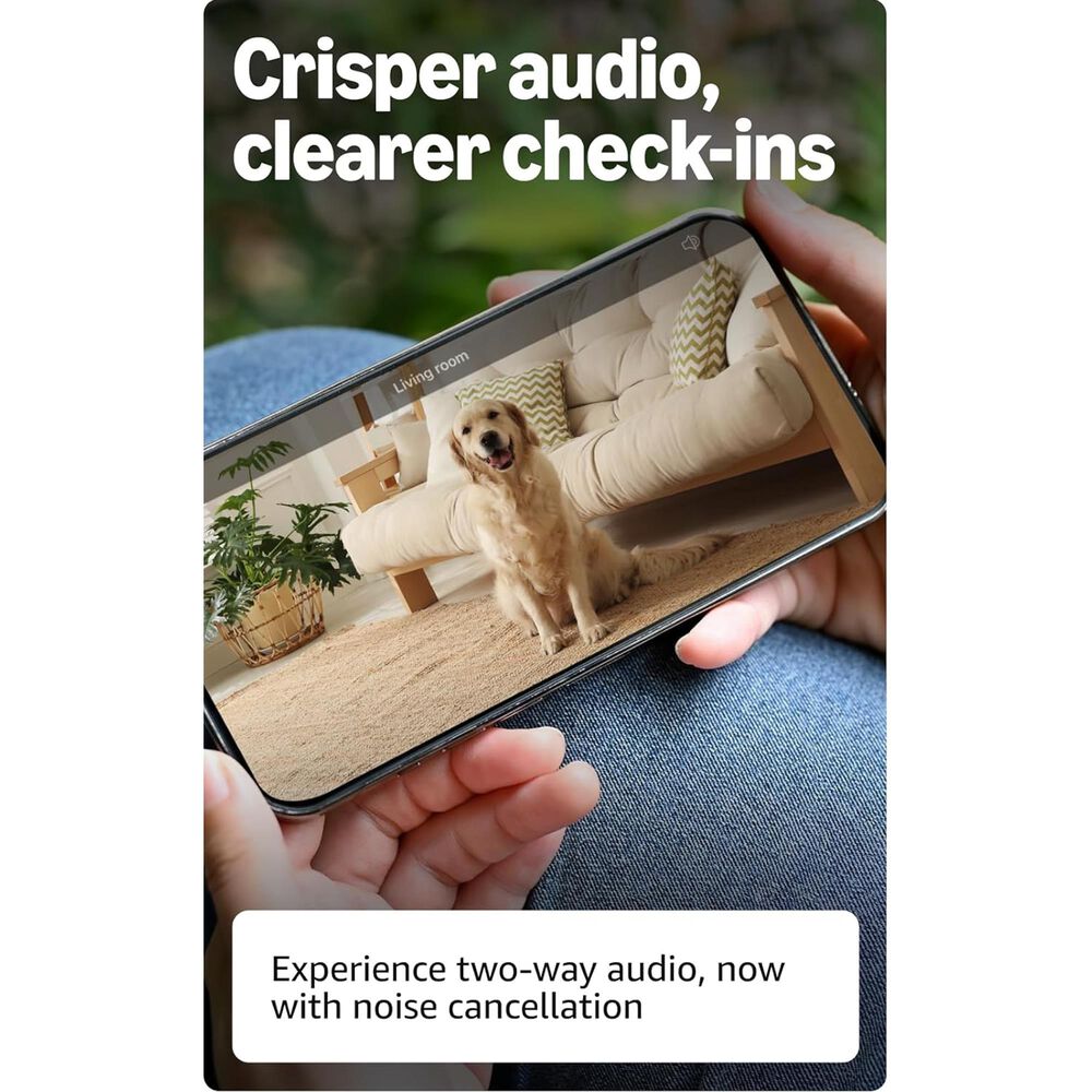 Blink Mini 2K+ Security Camera in White, , large