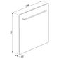 SMEG Classic Dishwasher Door Panel with Canali Handle in Stainless Steel, , large