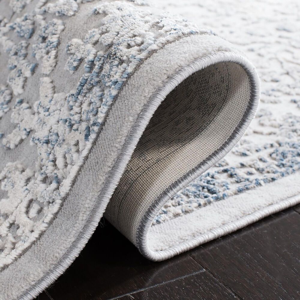 Safavieh Invista Transitional 2&#39; x 8&#39; Grey and Blue Runner, , large