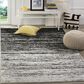 Safavieh Adirondack ADR113A-4 4" x 6" Silver/Black Area Rug, , large