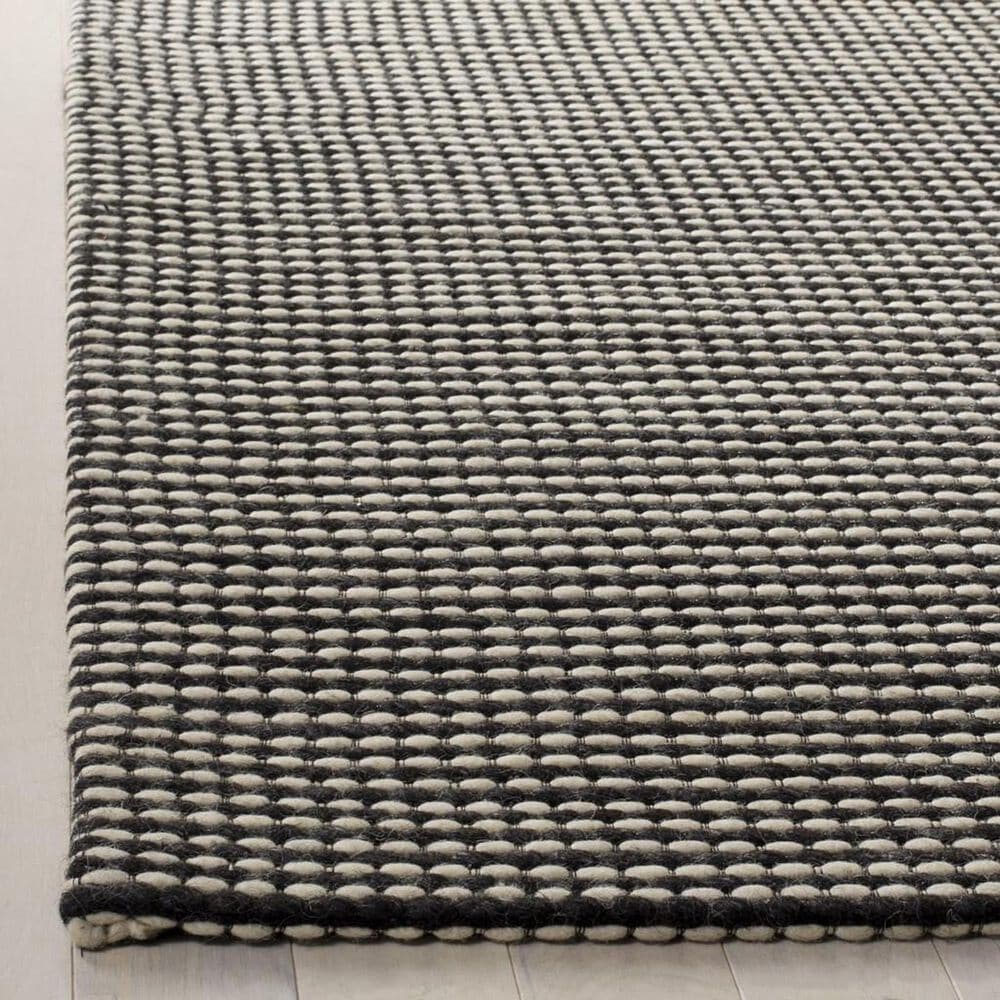 Safavieh Natura NAT801E 2&#39;3&quot; x 10&#39; Ivory and Black Runner, , large