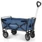 Wonderfold Utility Folding Wagon with Stand in Blue, , large