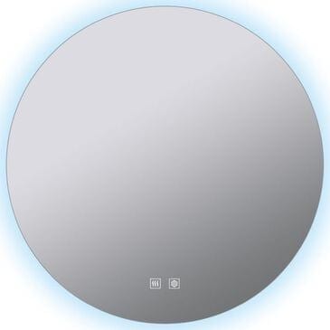 Lexora Home Nordica 35" Circular LED Vanity Mirror, , large